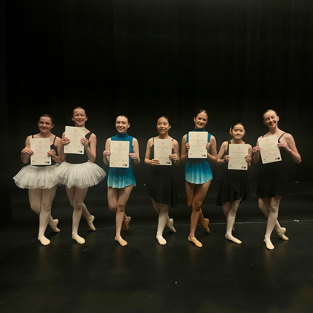 Ottawa Dance Centre School - RAD Exam success for April 2024