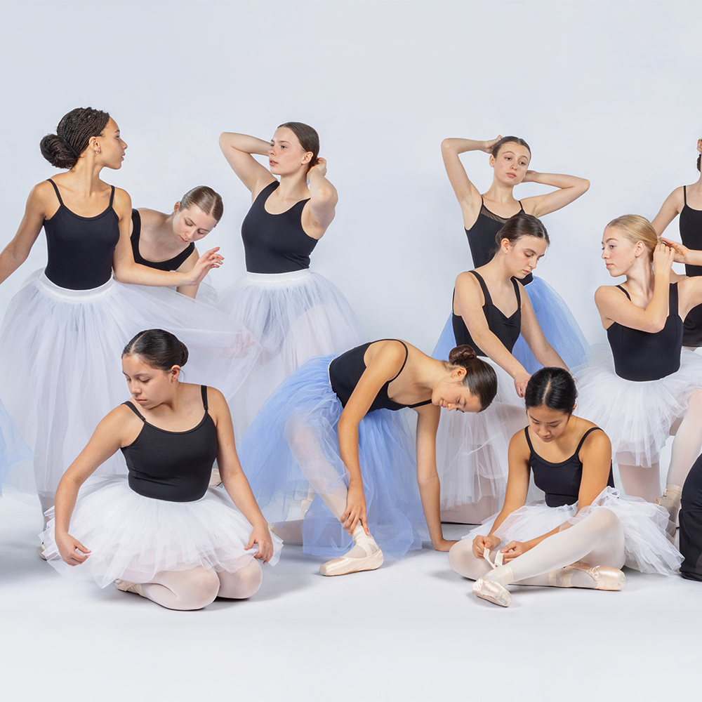 Ottawa Dance Centre School - Strokes of Grace dancers in Degas style posing